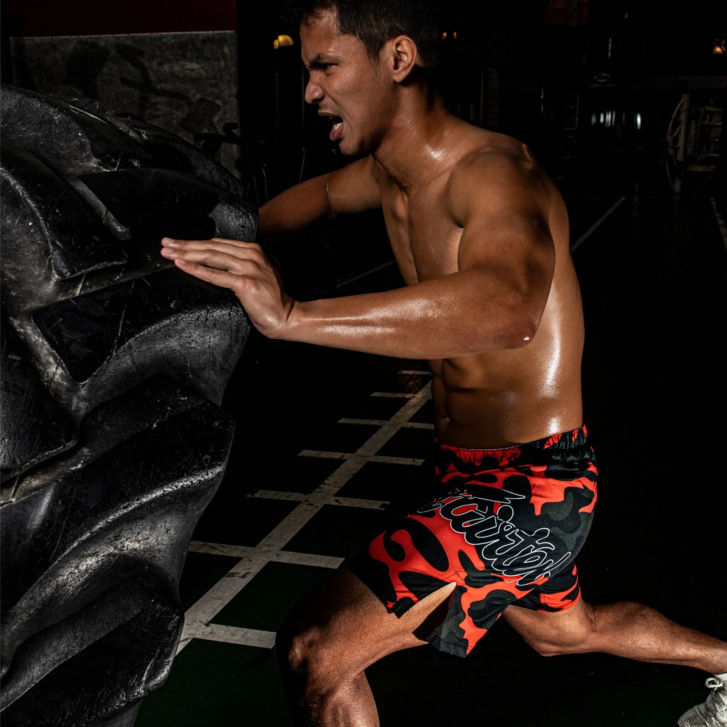 AB16 Fairtex MMA Board Shorts Mellow - Image 5