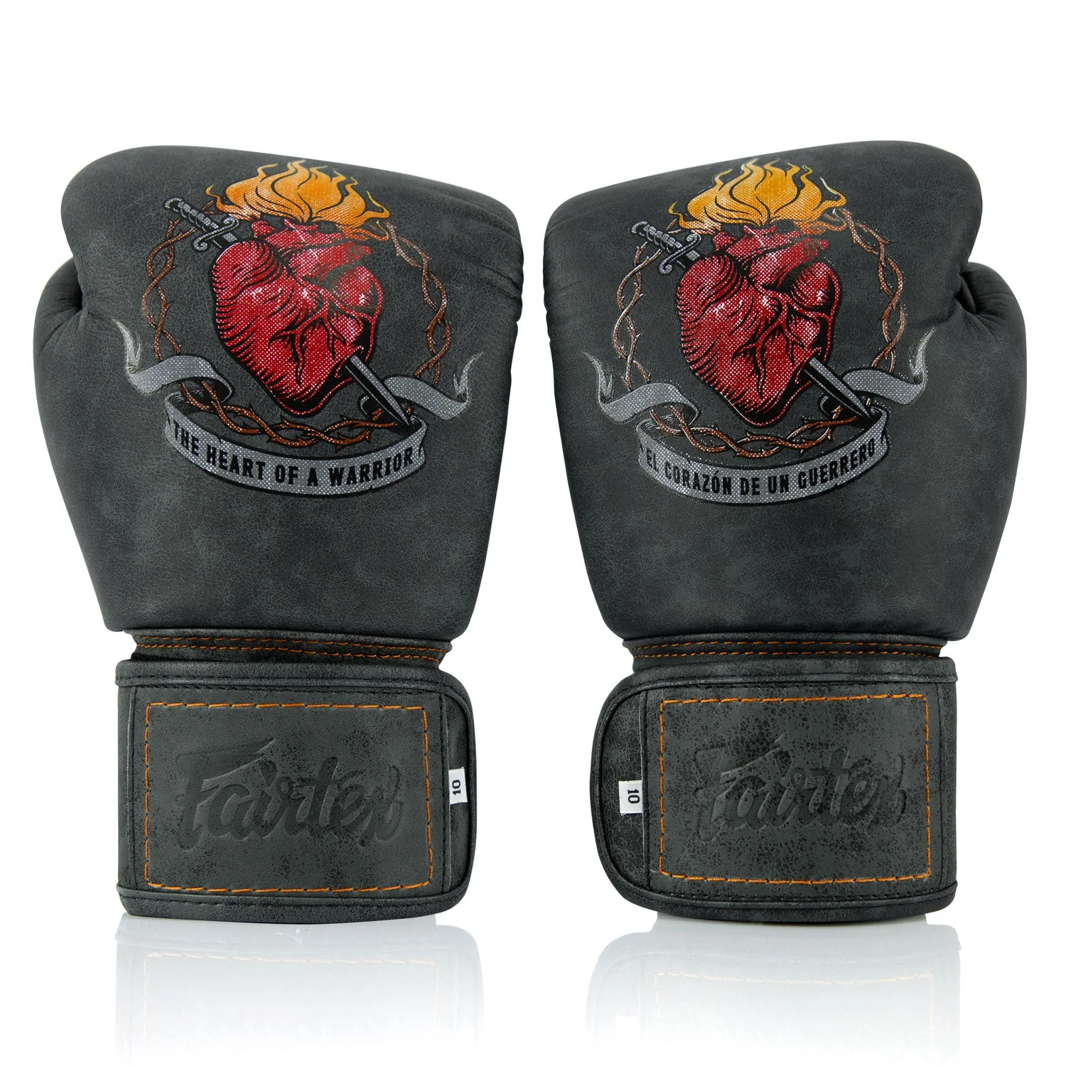 Fairtex X Tom Atencio Heart of The Warrior Boxing Gloves - Image 2