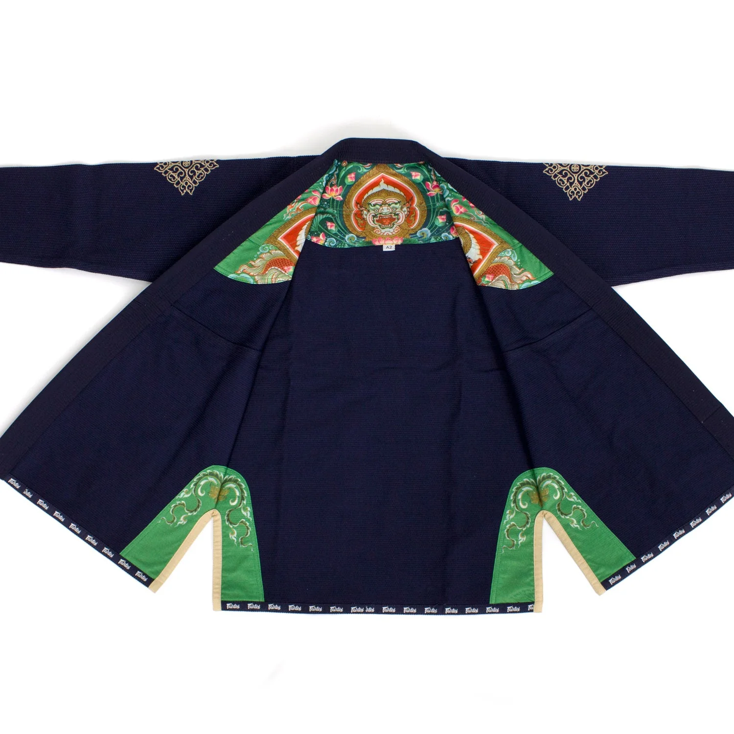 BJJ2 Fairtex Matchanu Premium BJJ Gi Navy - Image 3