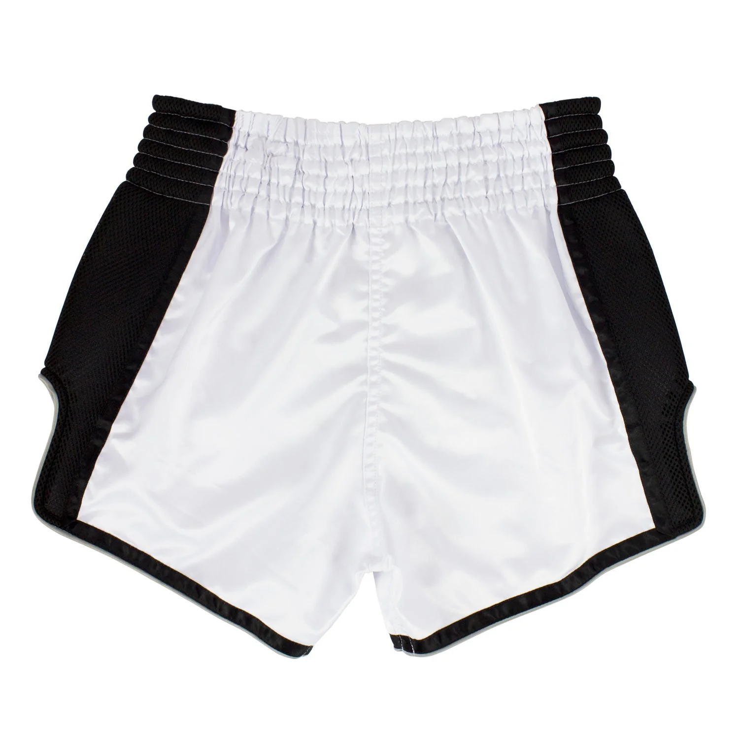 BS1707 Fairtex Slim Fit Muaythai Shorts White - Image 2
