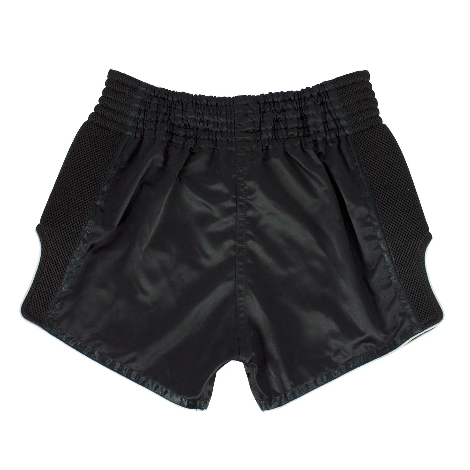 BS1708 Fairtex Slim Fit Muaythai Shorts Black - Image 2