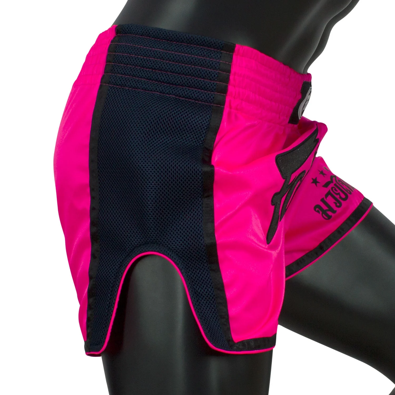 BS1714 Fairtex Slim Fit Muaythai Shorts Pink - Image 4