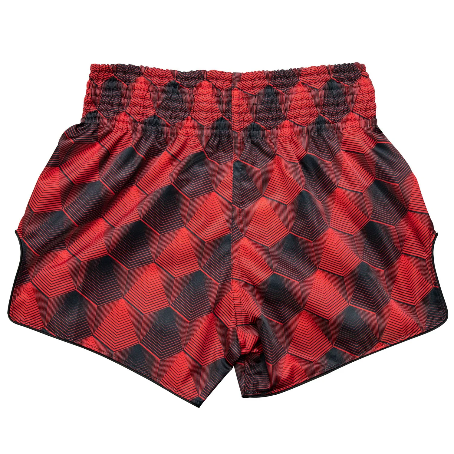 BS1919 Fairtex Muaythai Shorts Red Stealth - Image 2