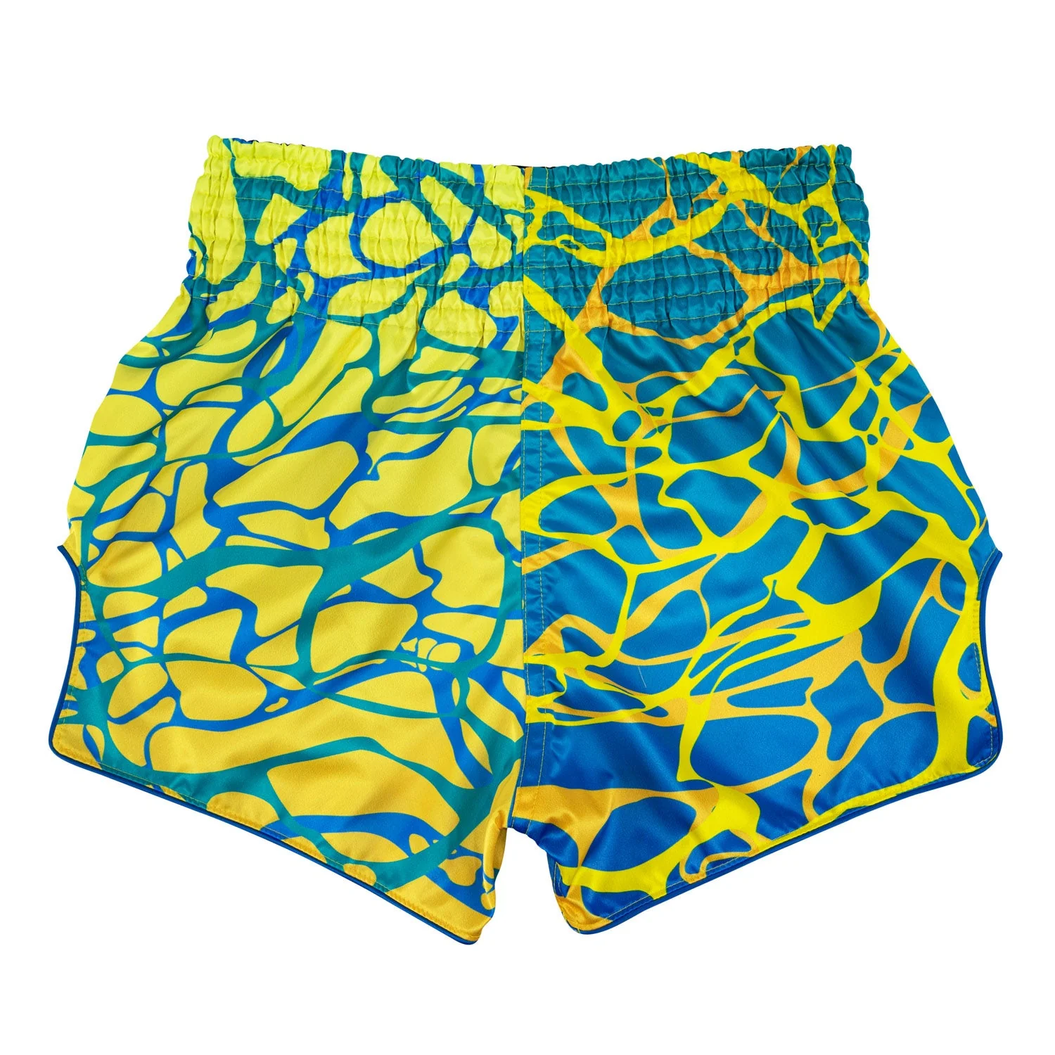 BS1927 Fairtex Magma Green Muaythai Shorts - Image 2