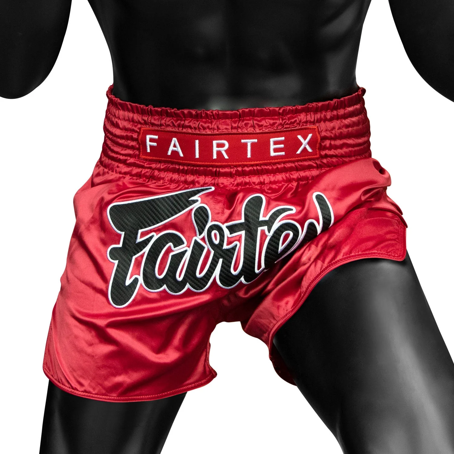BS1936 Fairtex Red Diamond Muaythai Shorts - Image 3