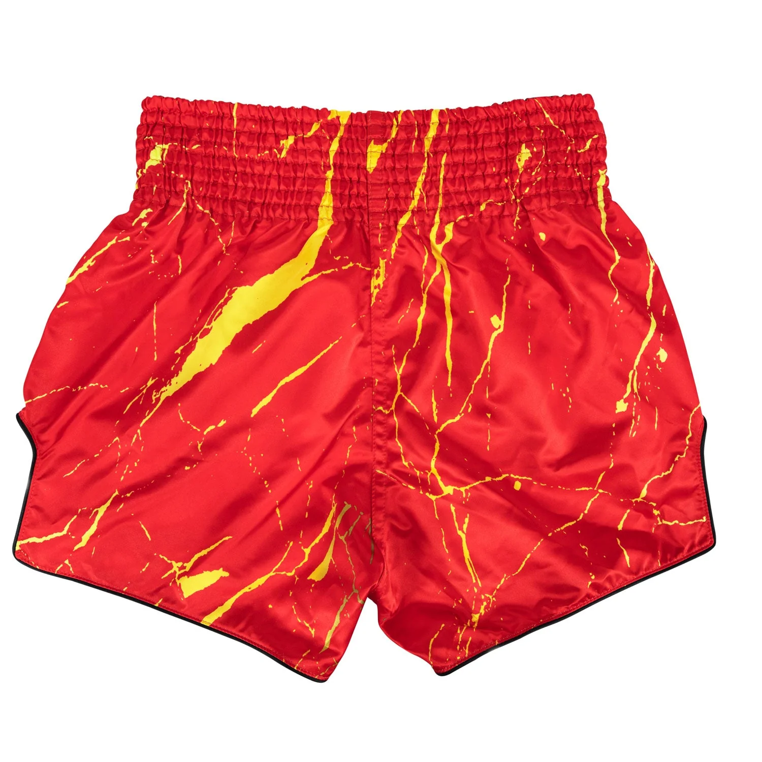 BS1946 Fairtex Inferno Muaythai Shorts Red - Image 2