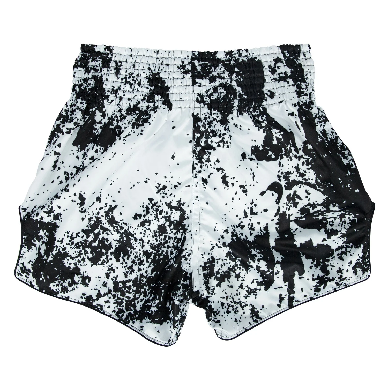 BS1948 Fairtex Grunge White Muaythai Shorts - Image 2