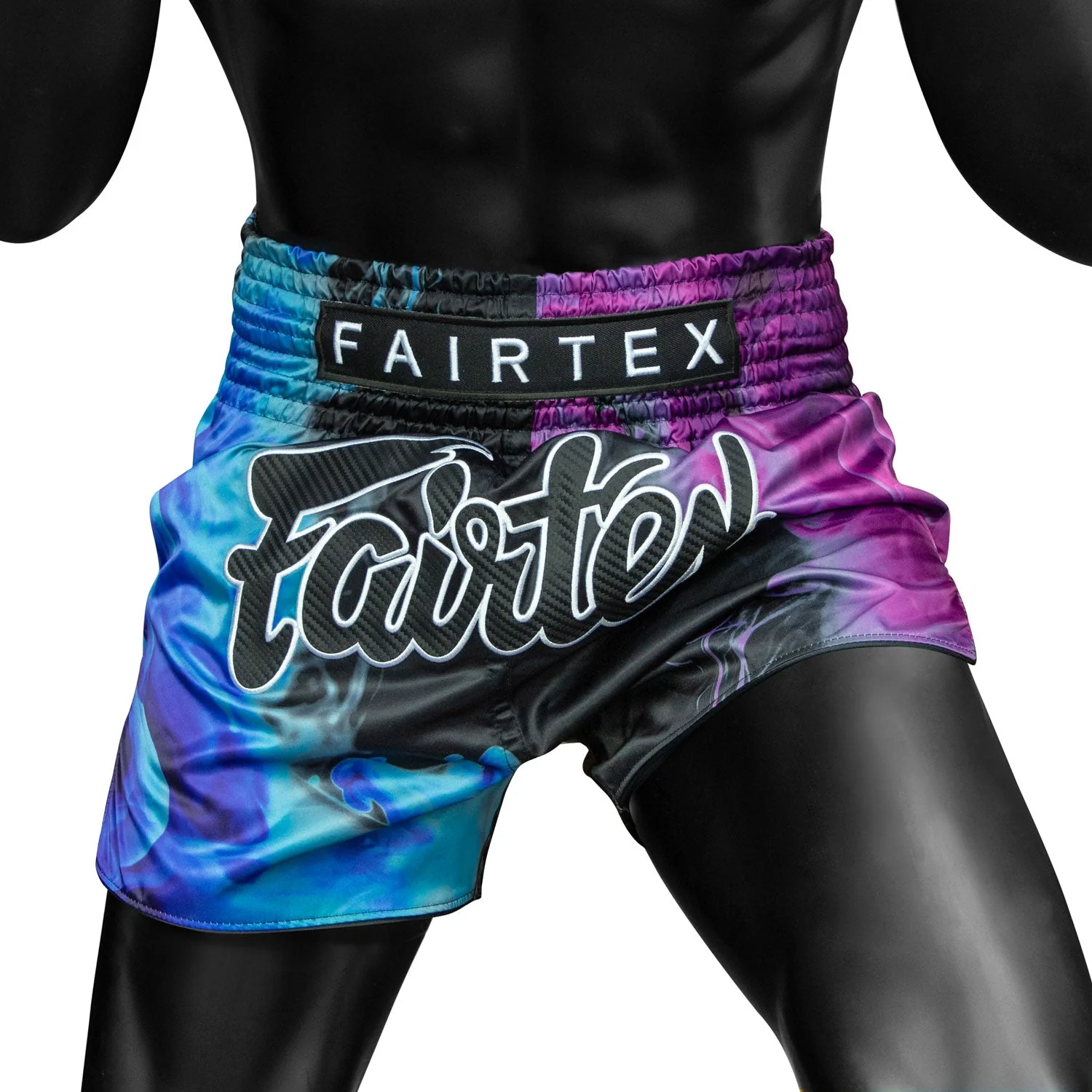 BS1951 Fairtex Black Tech House Muaythai Shorts - Image 3