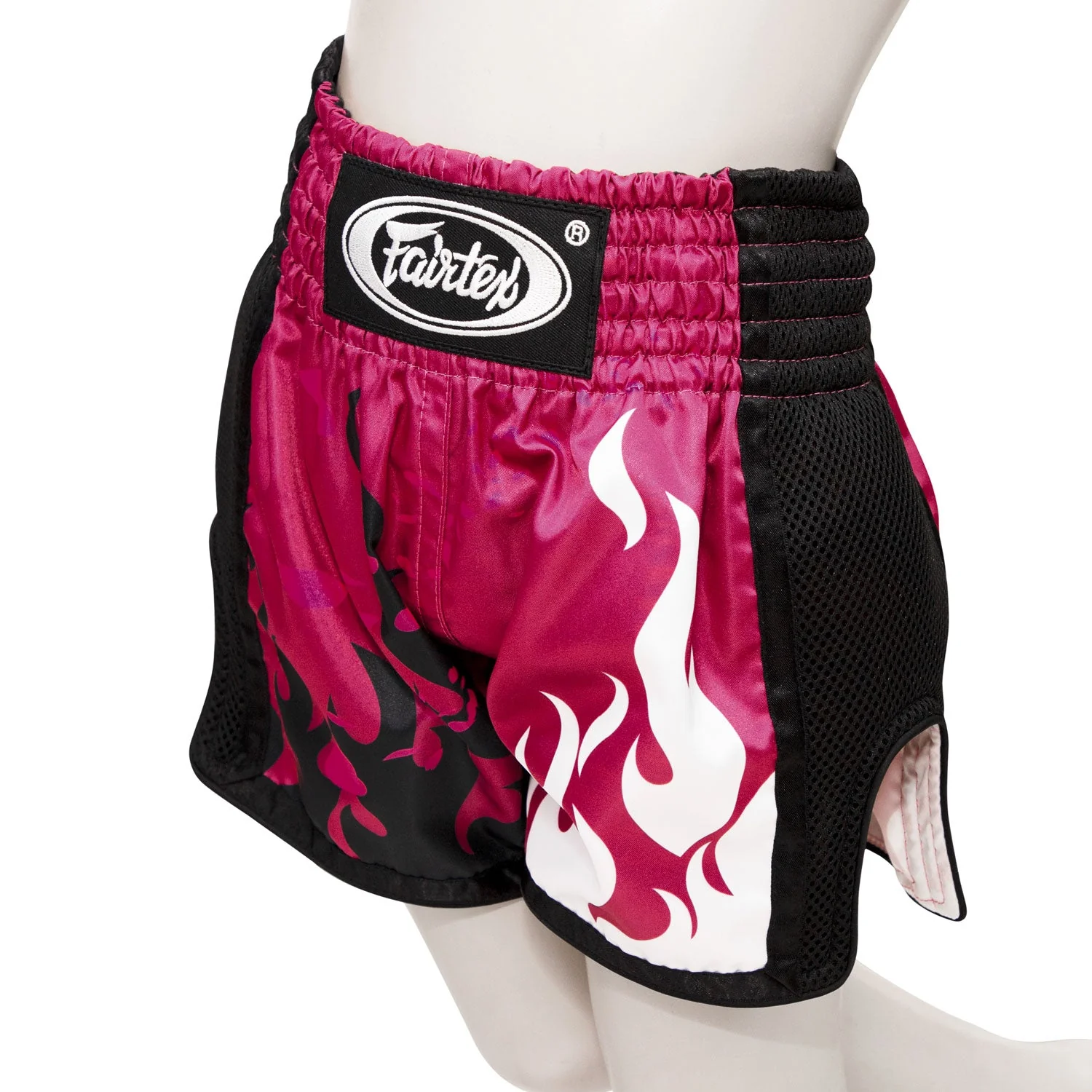 BSK2101 Fairtex Kids Muaythai Shorts Eternal Flame - Image 4