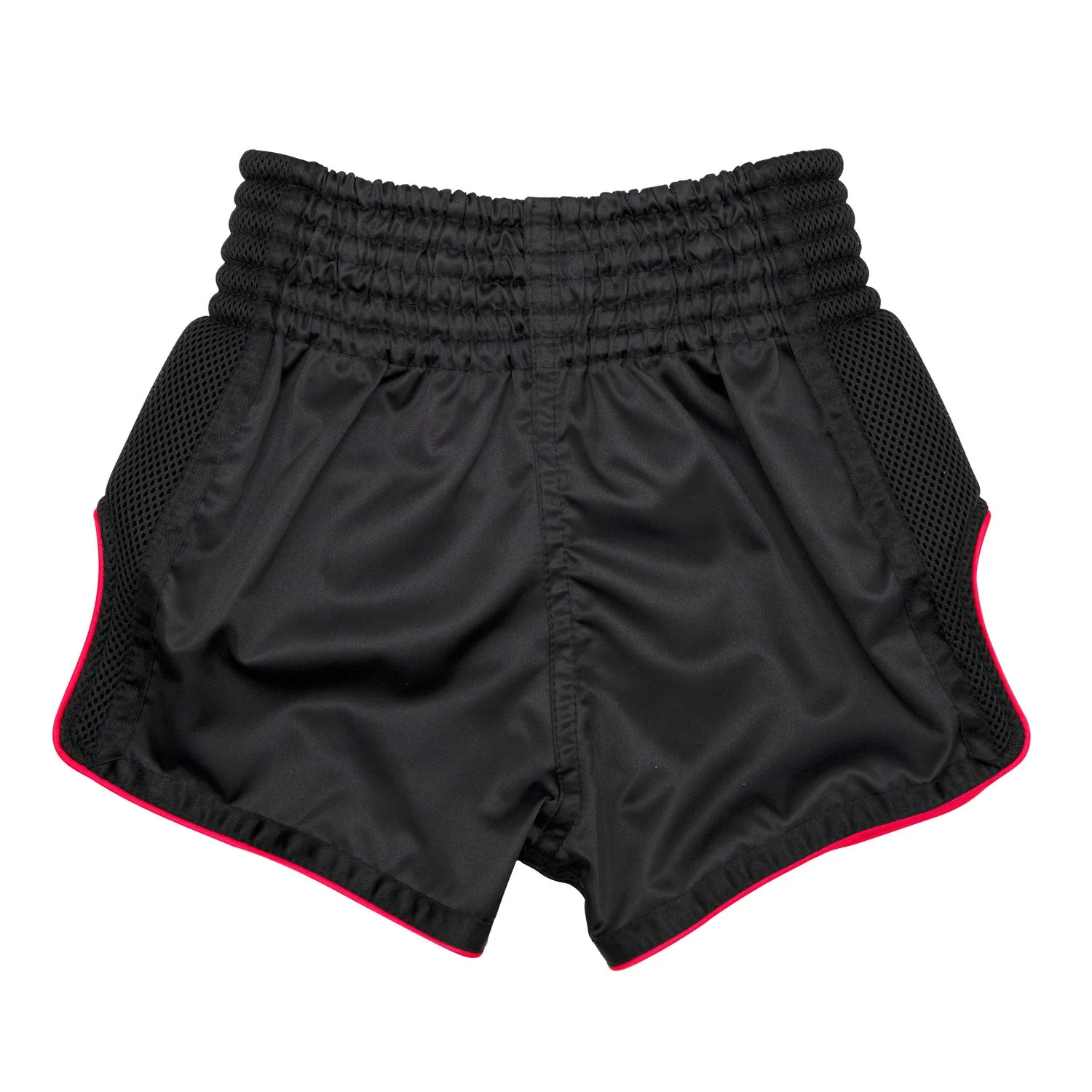 BSK2104 Fairtex Kids Muaythai Shorts Midnight Red - Image 2