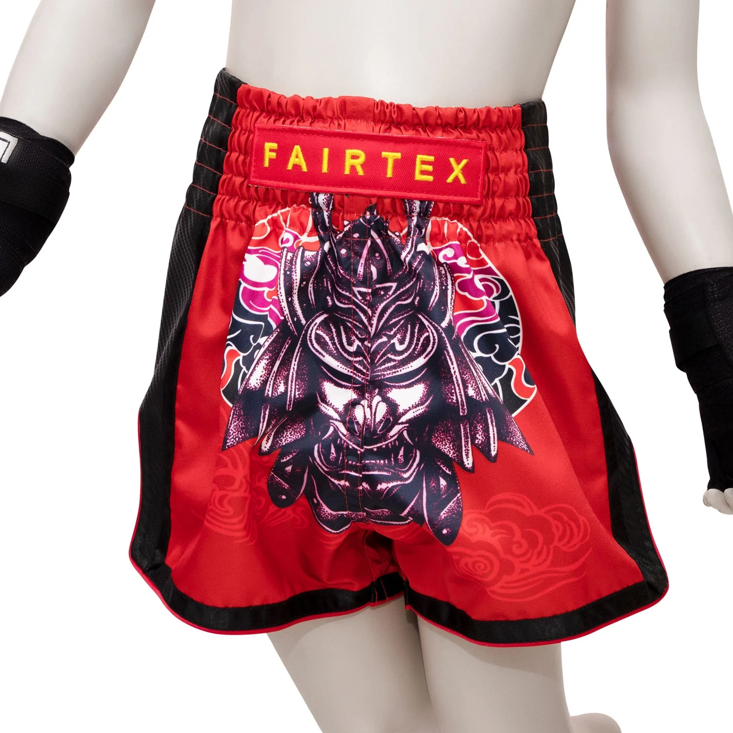BSK2108 Fairtex Kids Muaythai Shorts Silent Warrior - Image 3