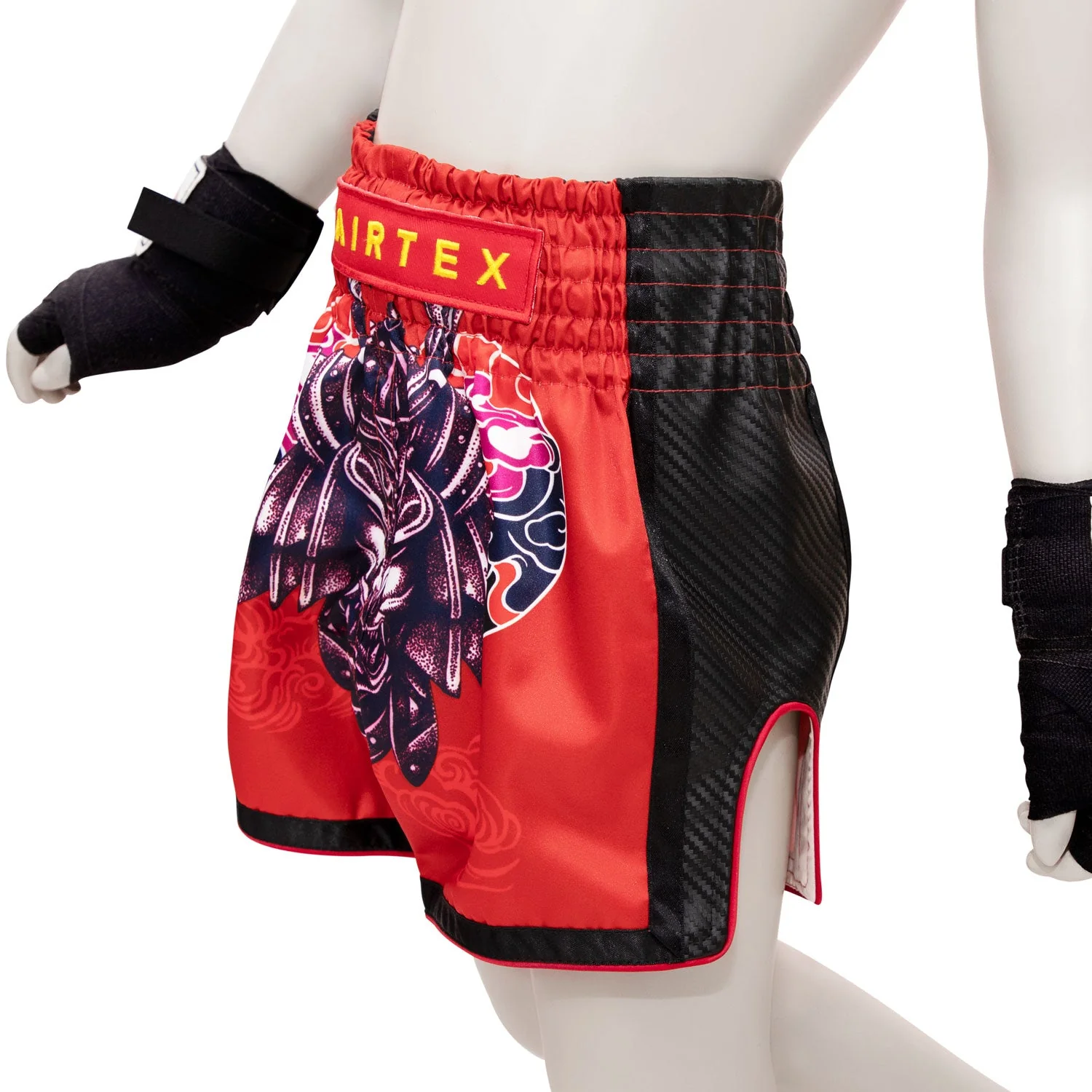 BSK2108 Fairtex Kids Muaythai Shorts Silent Warrior - Image 4