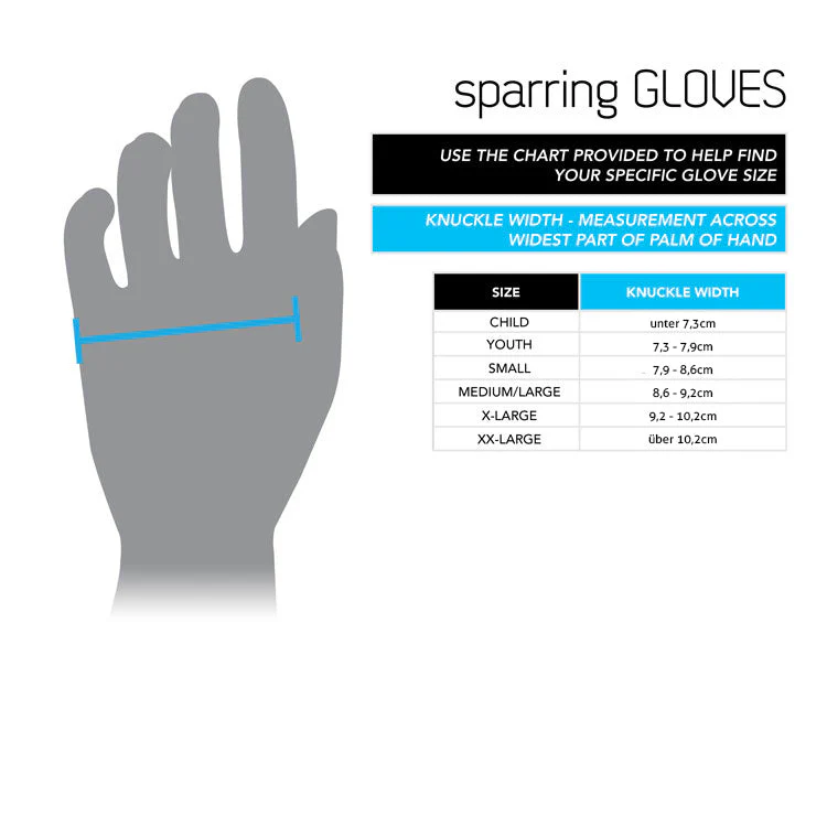 Century Brave Oversize Bag Gloves - Silver/Navy - Image 4