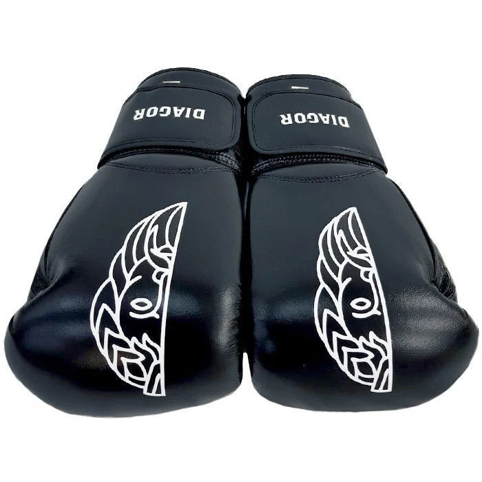 Diagor Olympic Boxing Gloves 10oz Black - Image 5