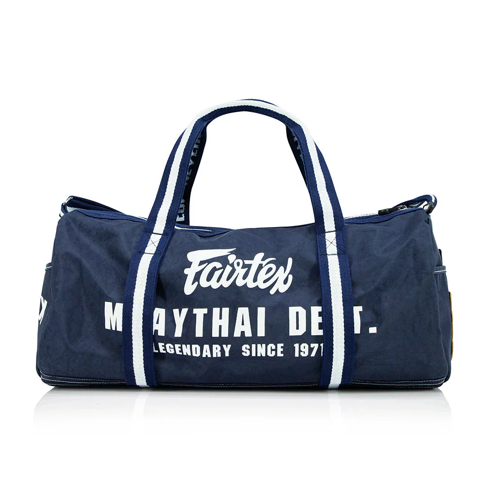 Fairtex BAG9 Barrel Bag Navy Blue - Image 2