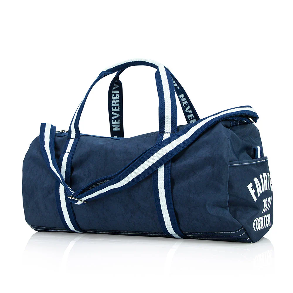 Fairtex BAG9 Barrel Bag Navy Blue - Image 3