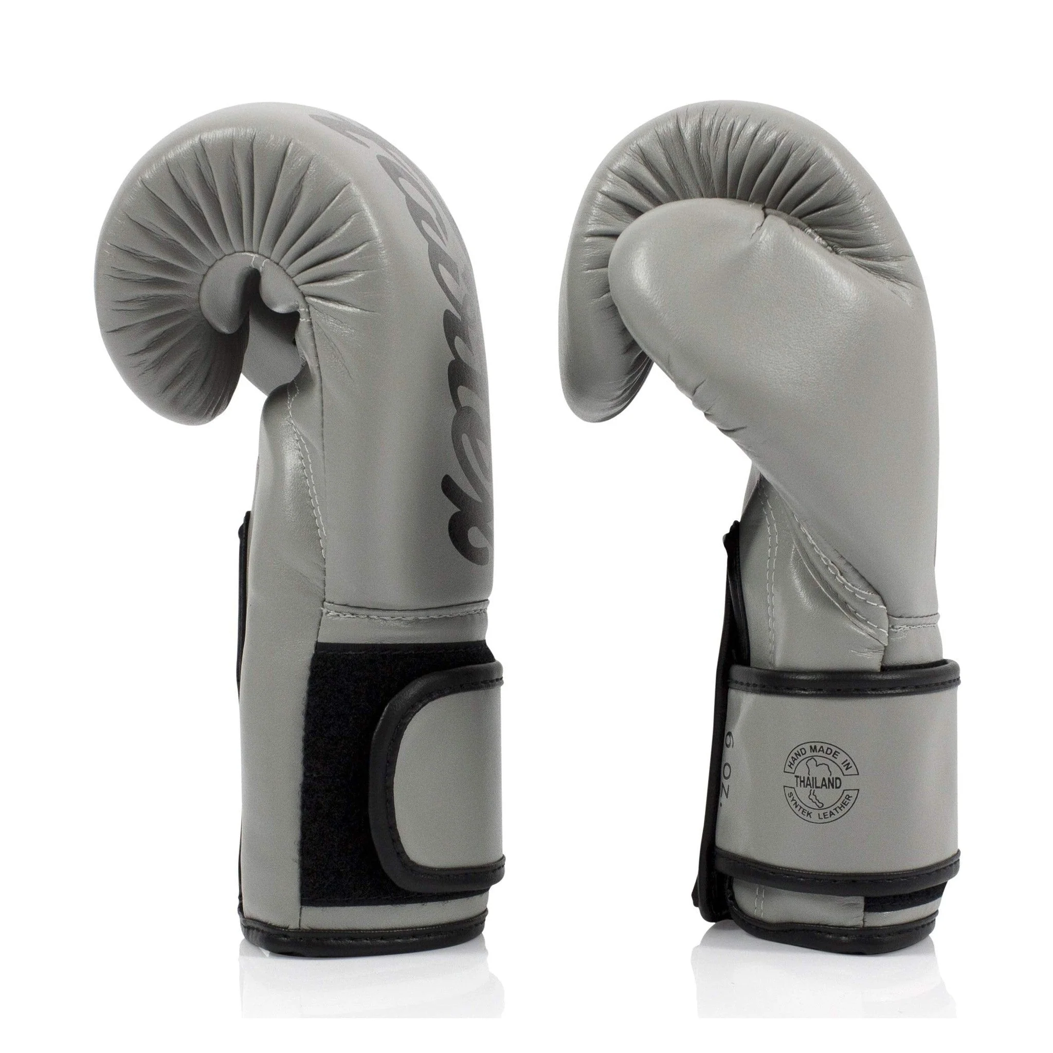 Fairtex BGV14 Microfibre Boxing Gloves - Grey - Image 4