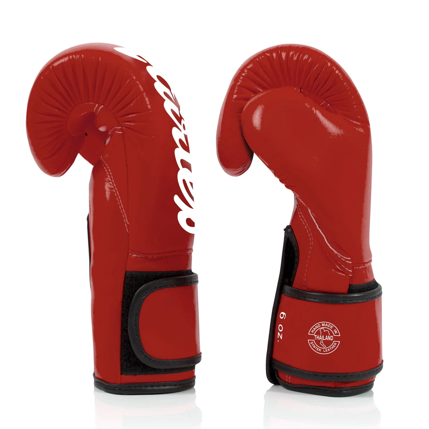 Fairtex BGV14 Microfibre Boxing Gloves - Red - Image 4