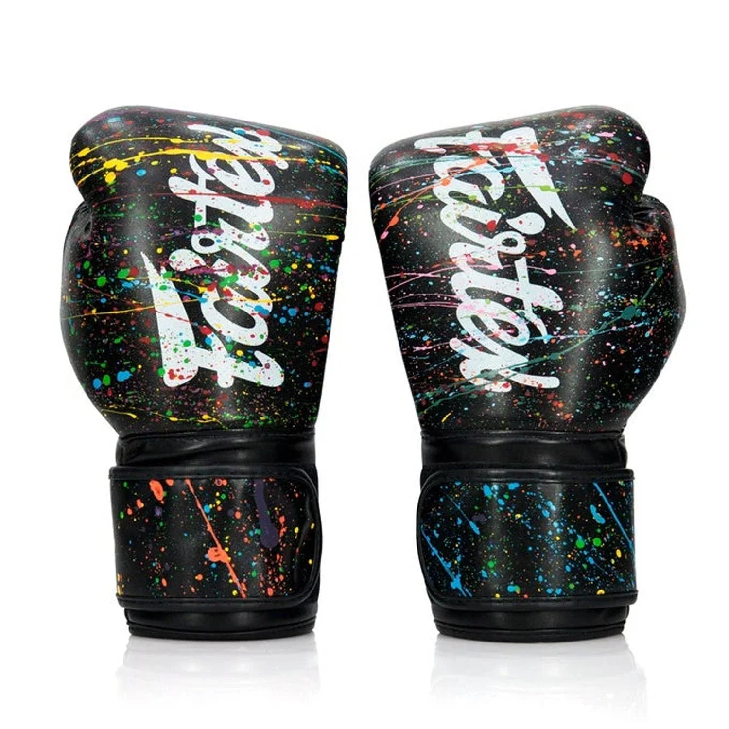 Fairtex BGV14PT Painter Microfibre Boxing Gloves - Black - Image 2