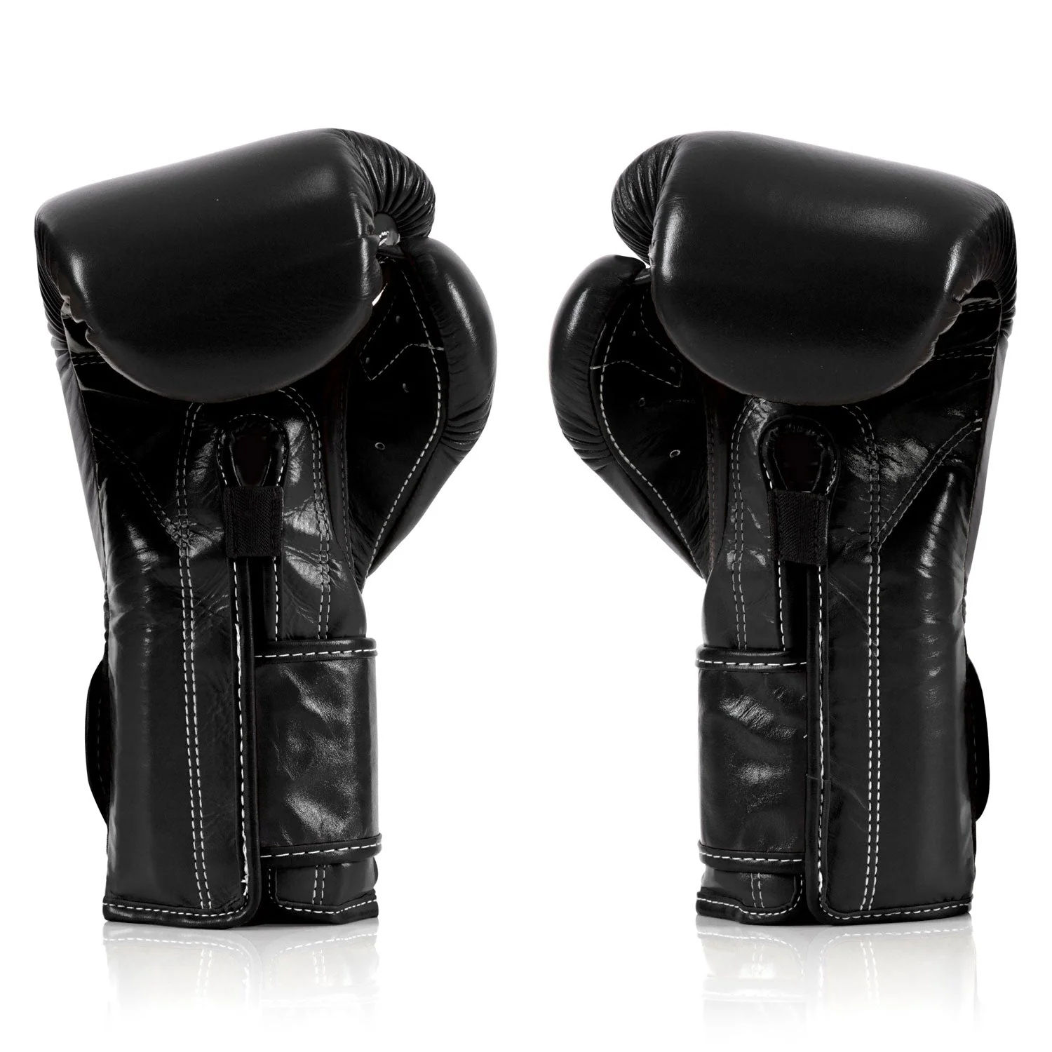 Fairtex BGV9 Mexican Style Boxing Gloves - Black - Image 3