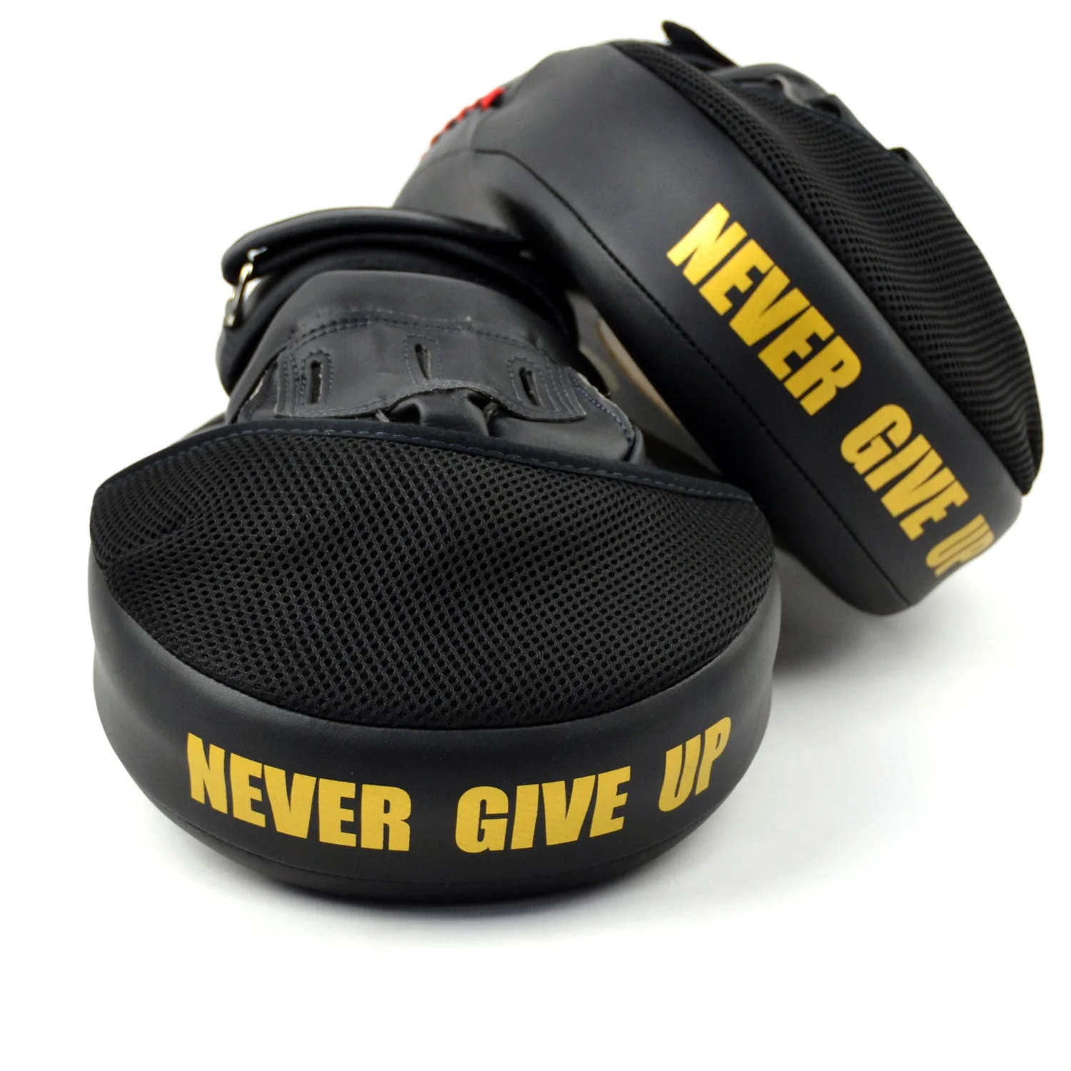 Fairtex FMV13 Maximized Focus Mitts - Black-Gold - Image 3