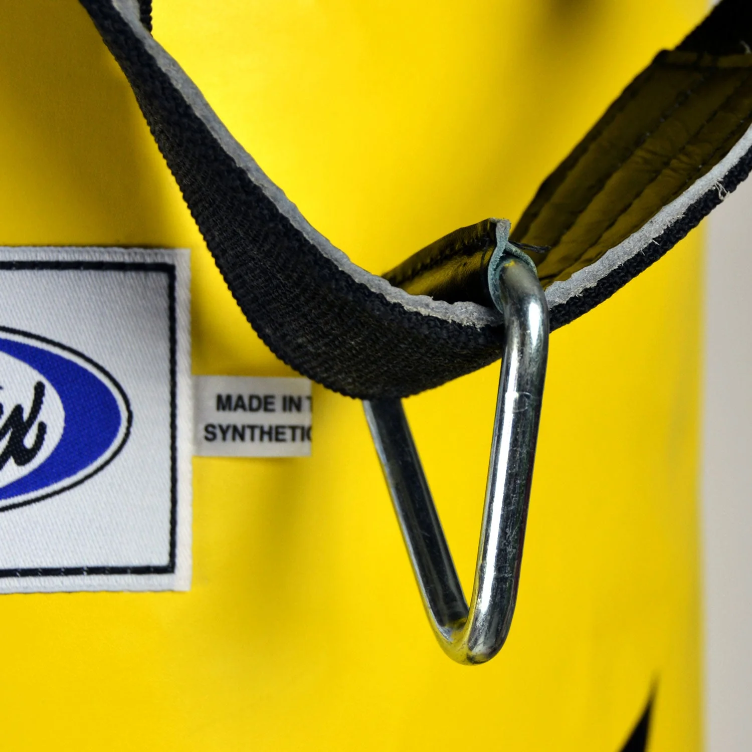 Fairtex HB6 6ft Muaythai Banana Bag - Yellow (FILLED) - Image 3