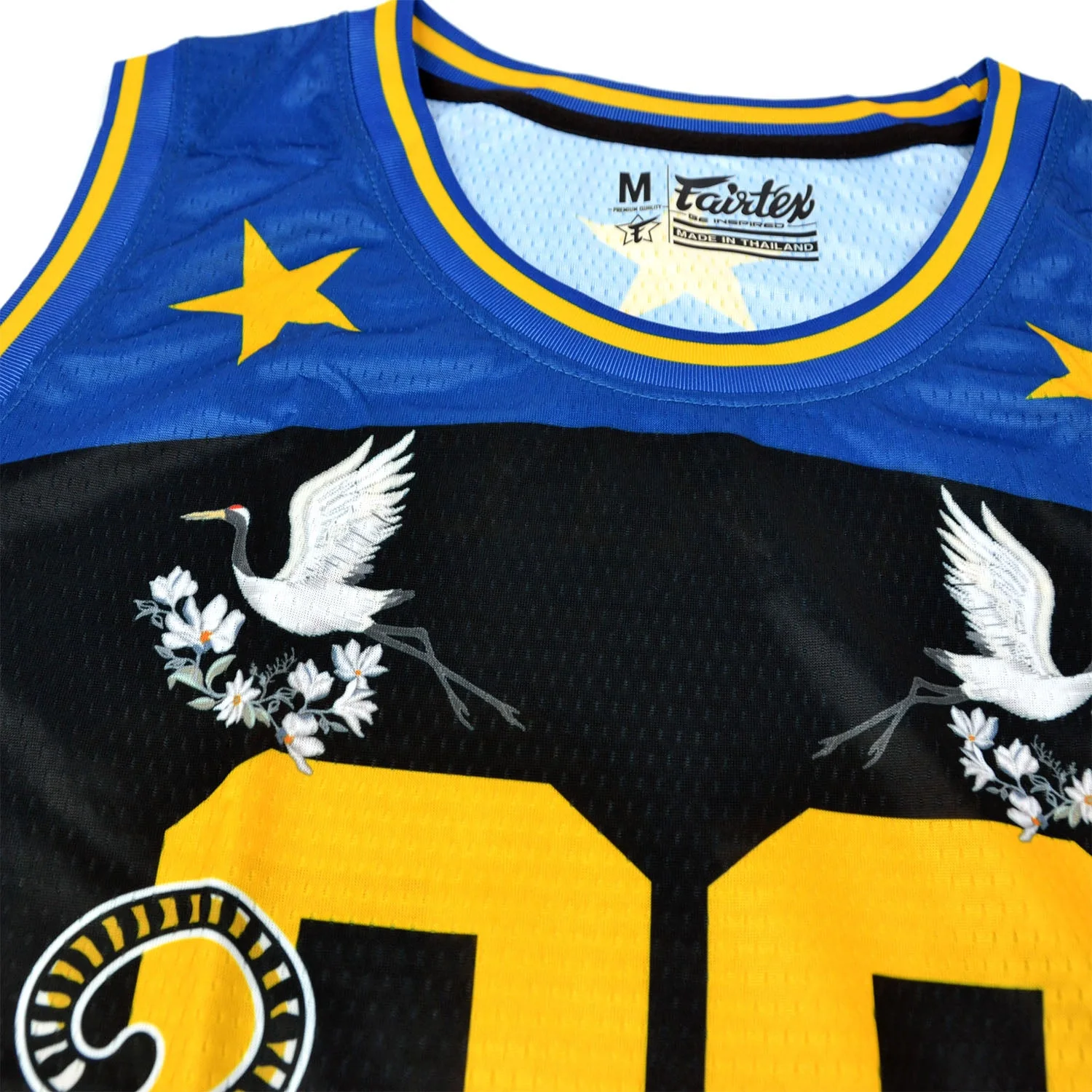 Fairtex JS47 Basketball Jersey - Black - Image 3