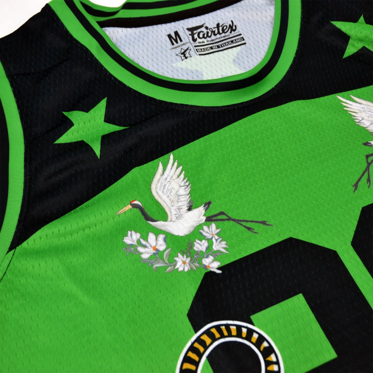 Fairtex JS47 Basketball Jersey - Green - Image 3