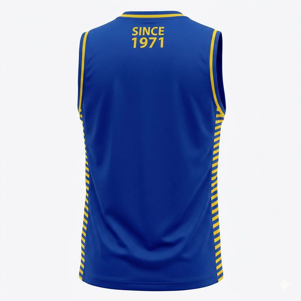 Fairtex MTT42 Tank Top - Blue-Yellow - Image 5