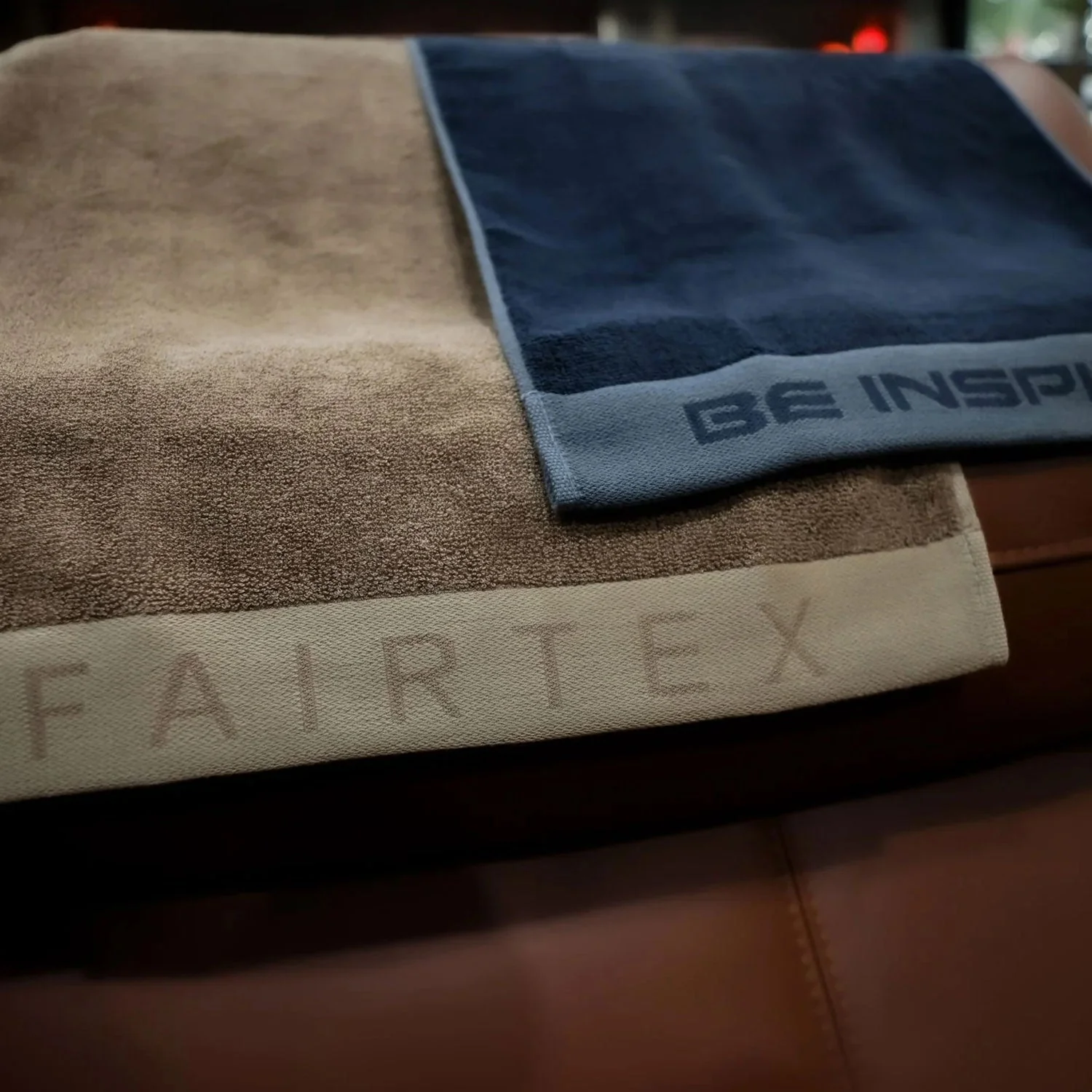 Fairtex Premium Bamboo Hand Towel Navy Blue - Image 3