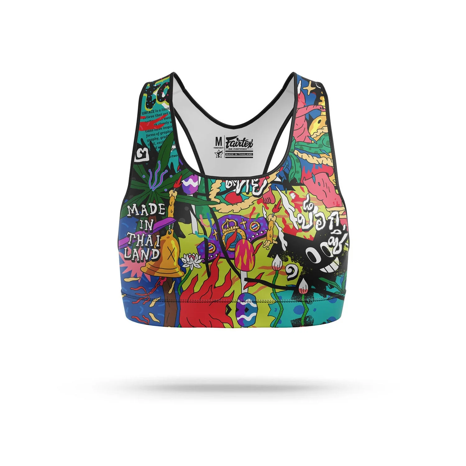 Fairtex - SB9 - URFACE Full Print Sports Bra - Image 2