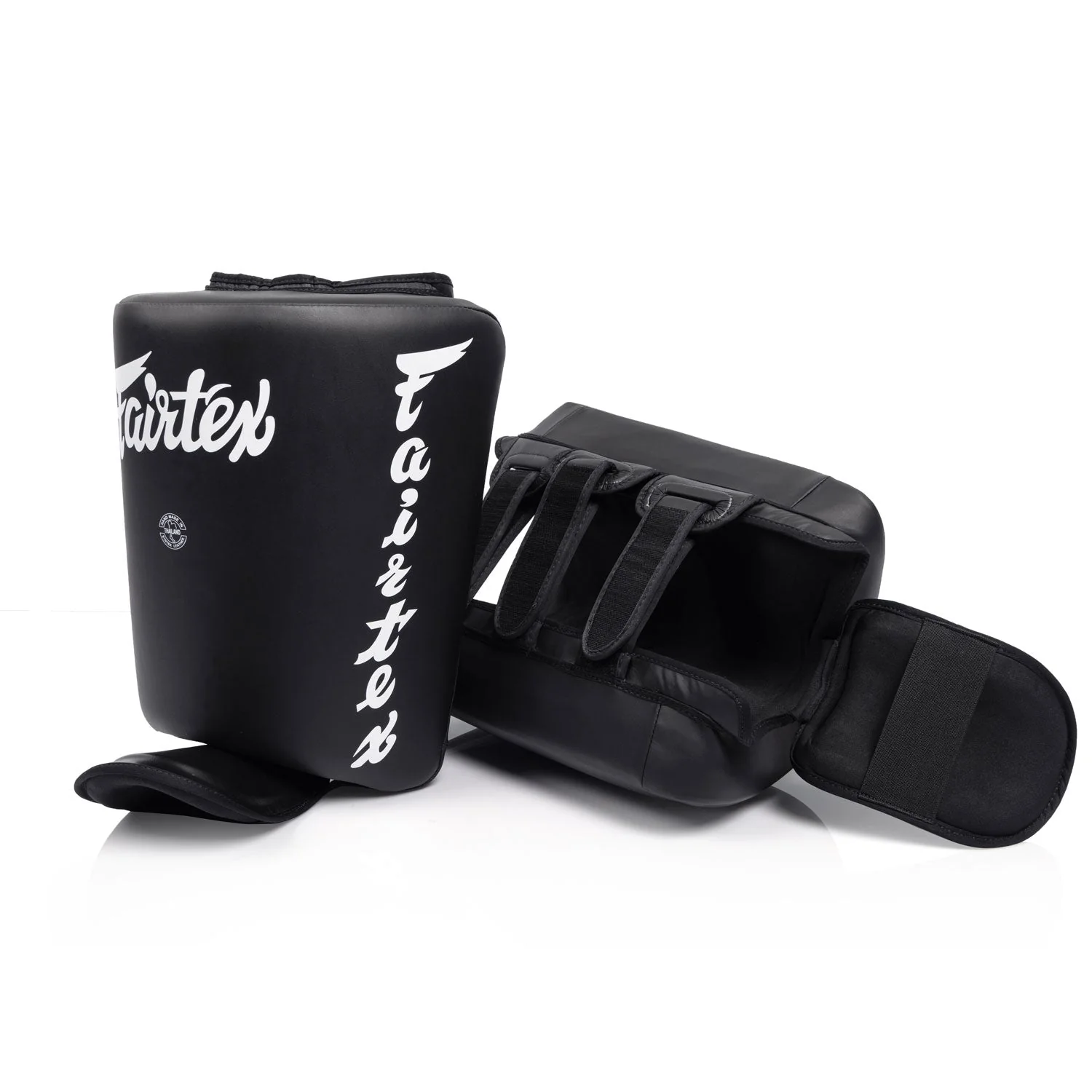 Fairtex SP10 Calf Kick Protection - Black - Image 2
