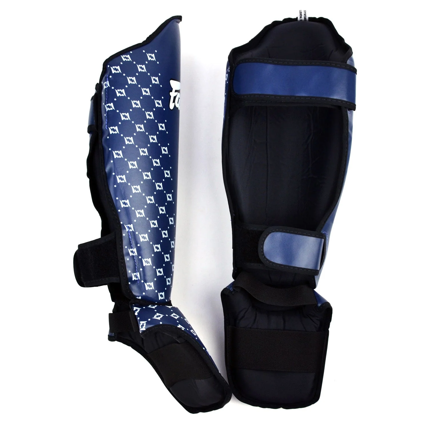 Fairtex SP5 Shin Pads - Blue - Image 2