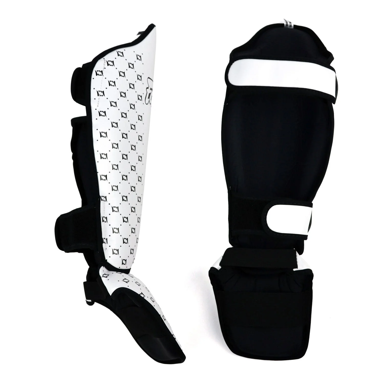 Fairtex SP5 Shin Pads - White - Image 2