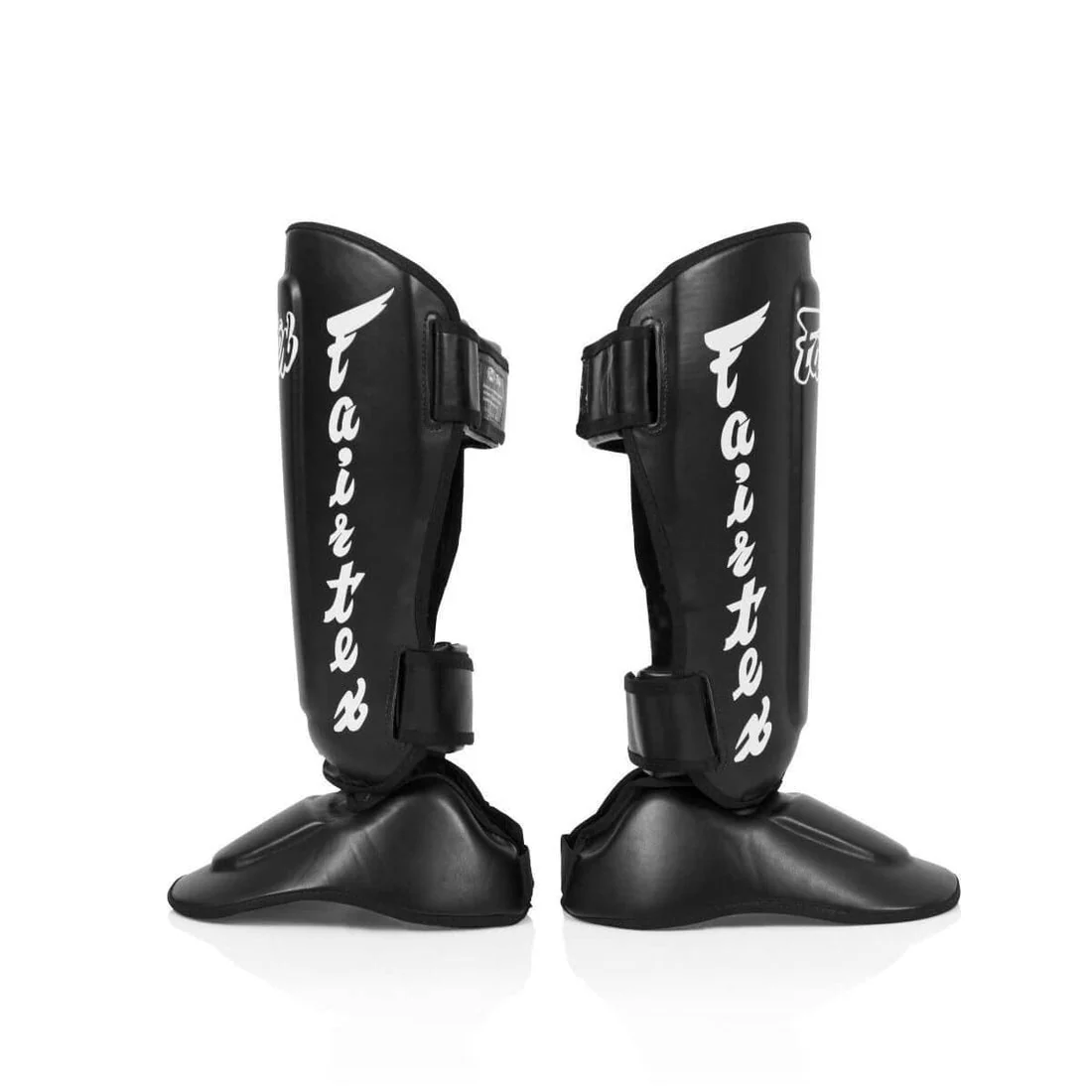 Fairtex SP7 Twister Detachable Shin Guards - Black - Image 3
