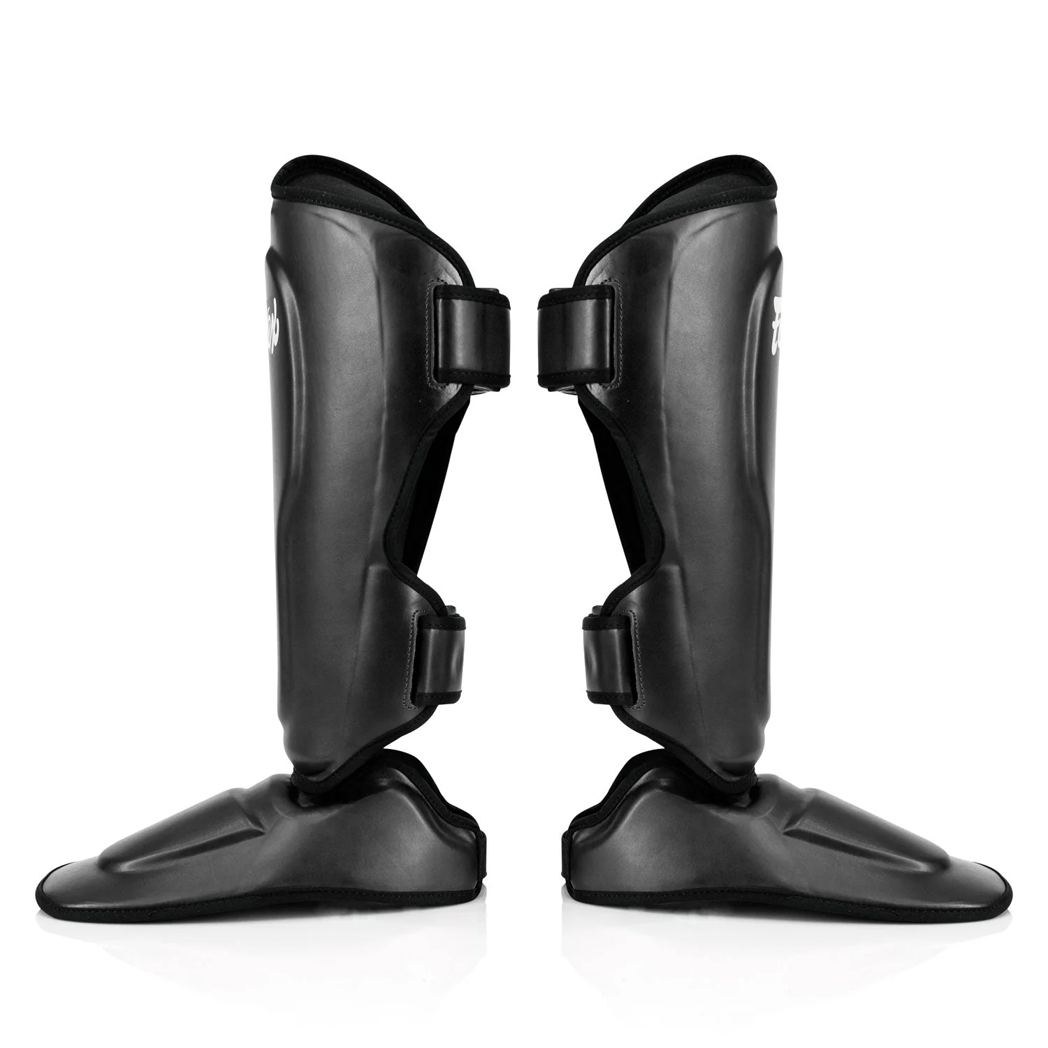 Fairtex SP9 Ultra Ergo Shin Pads - Black - Image 3