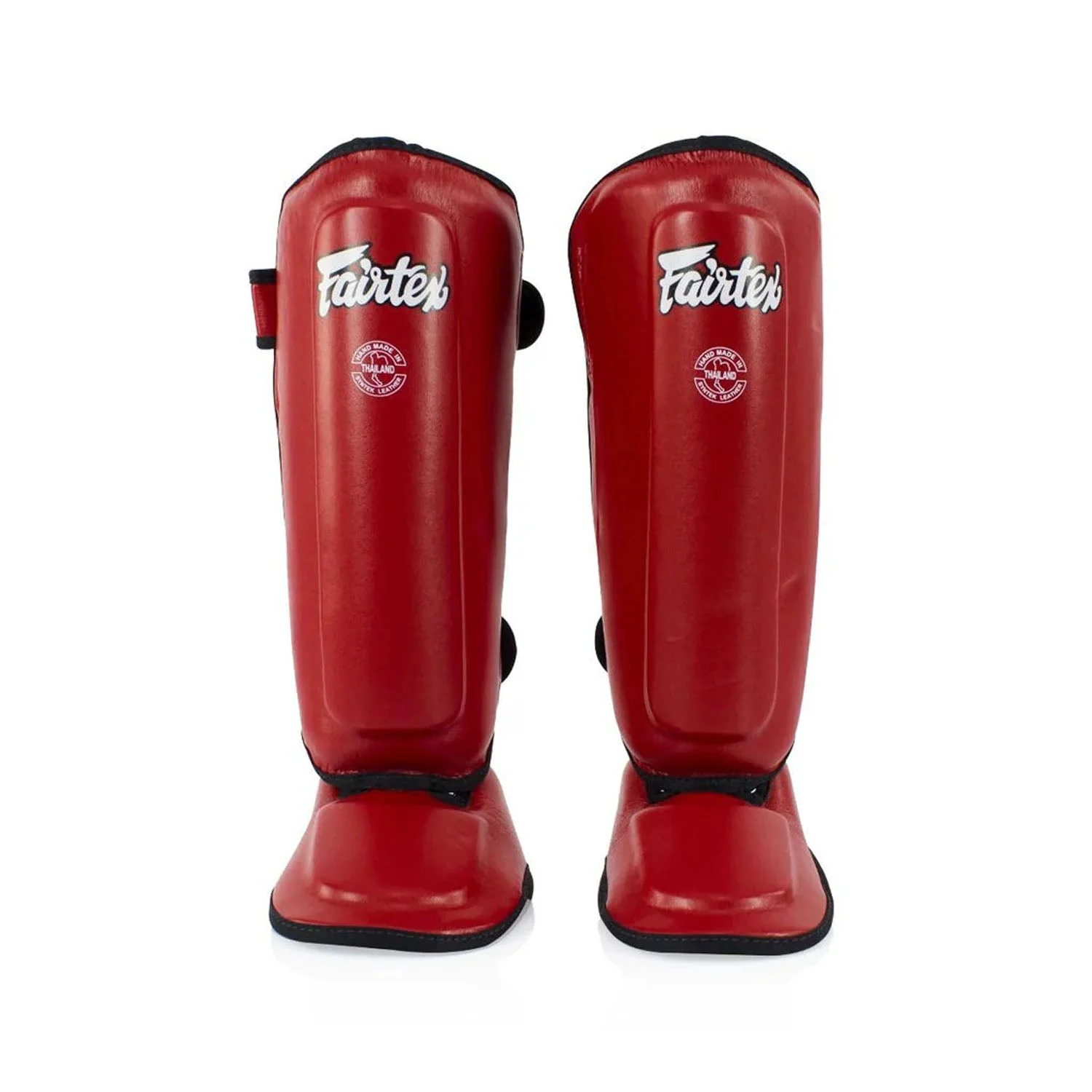 Fairtex SPK9 Kids Shin Pads - Red - Image 2