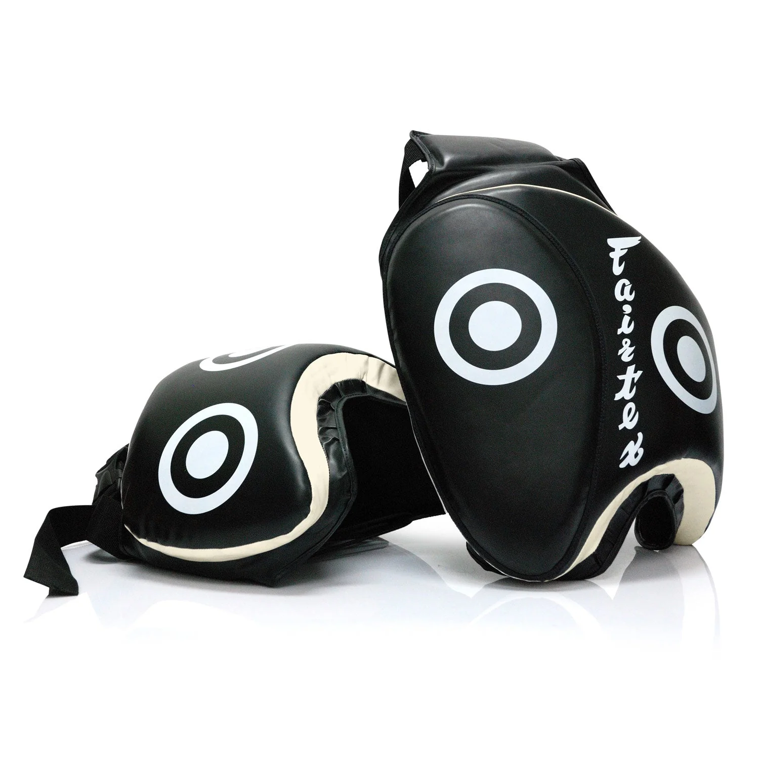 Fairtex TP3 Deluxe Thigh Pads - Black - Image 3