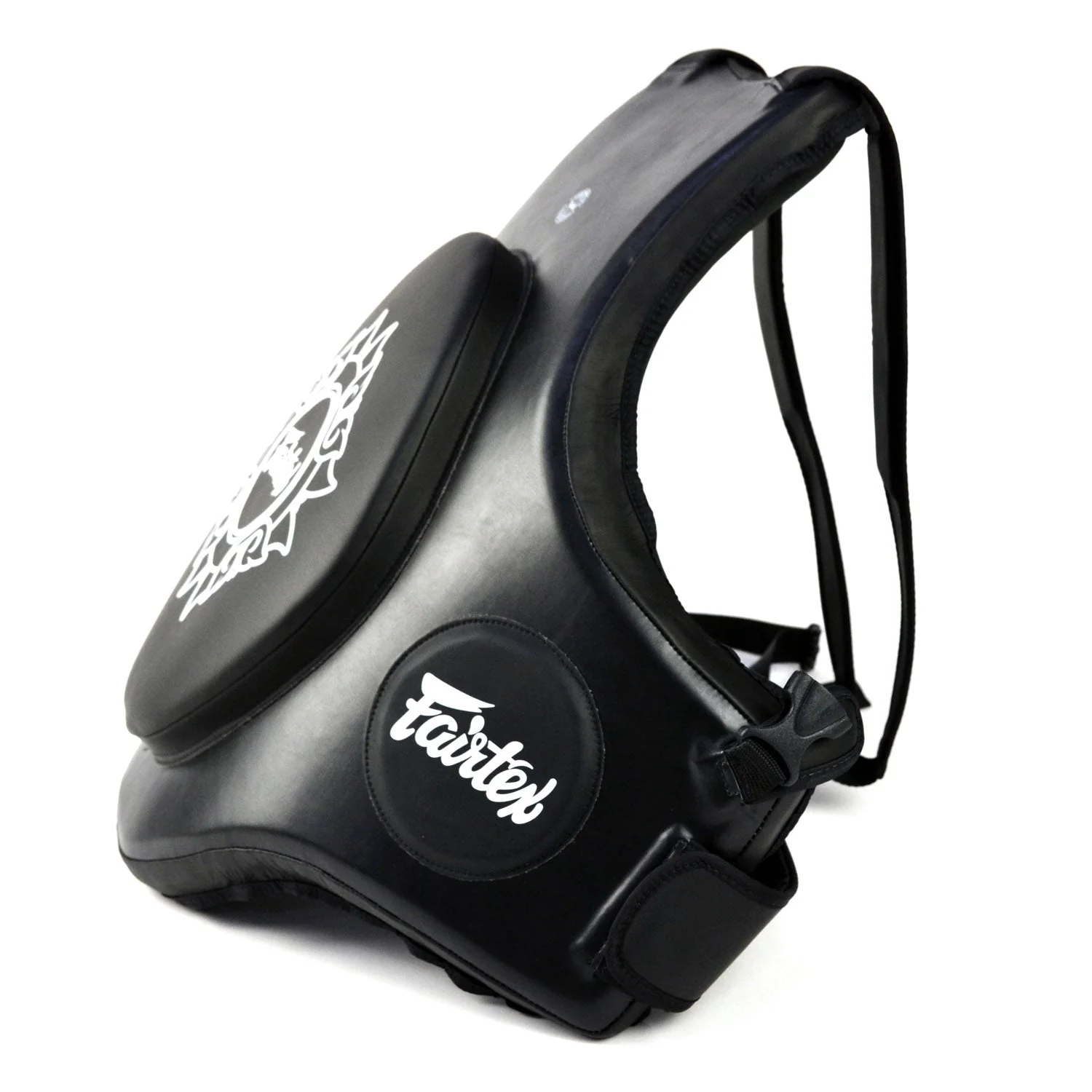 Fairtex TV2 Deluxe Microfibre Trainers Vest Black - Image 3