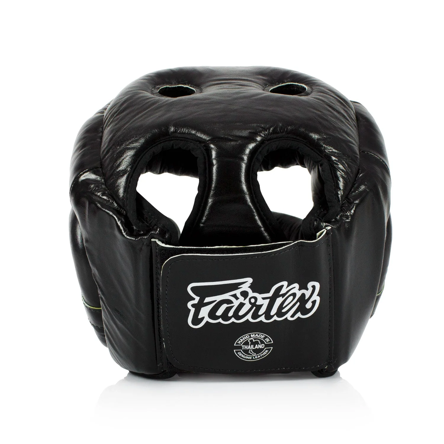 HG13 Fairtex Diagonal Vision Sparring Headguard Black - Image 3