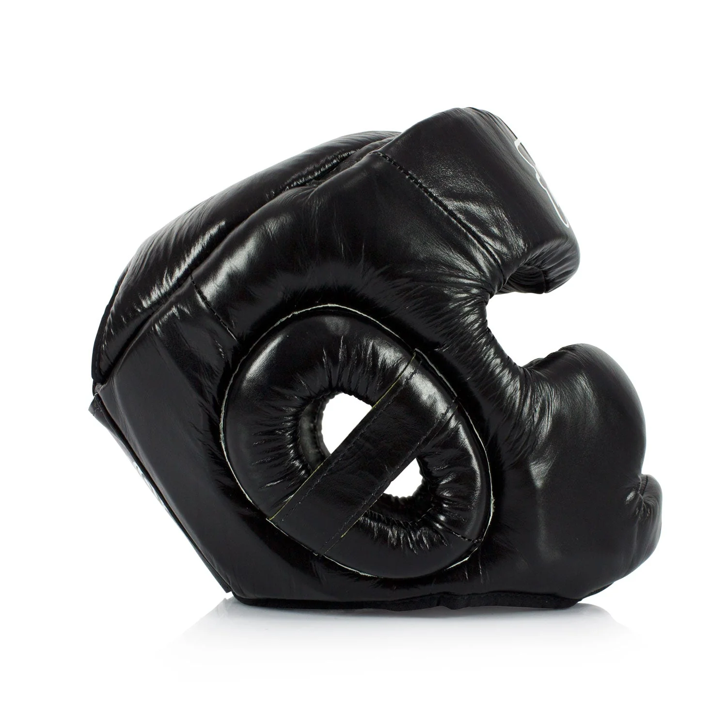 HG13 Fairtex Diagonal Vision Sparring Headguard Black - Image 4