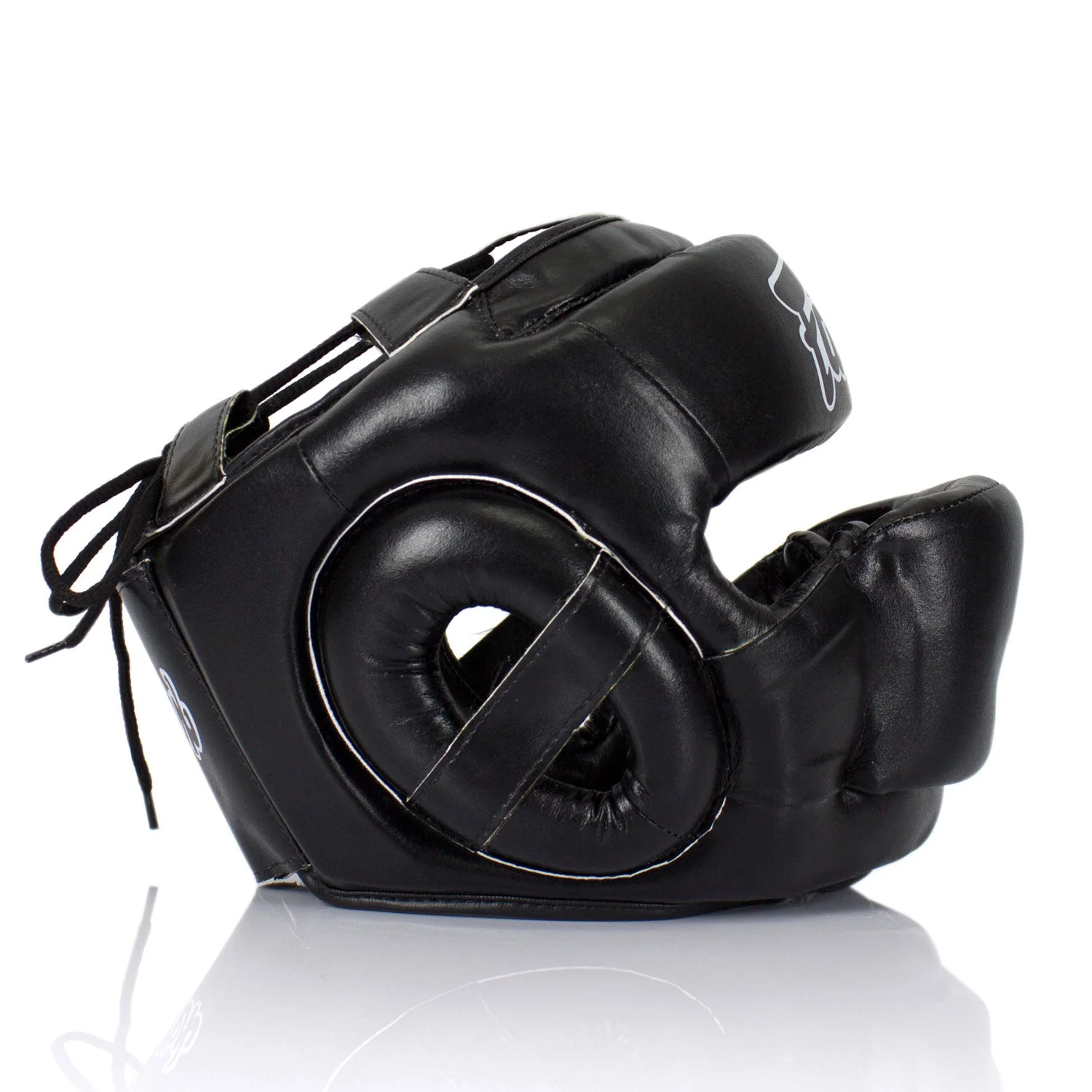 HG14 Fairtex Full Face Protector Headguard Black - Image 2