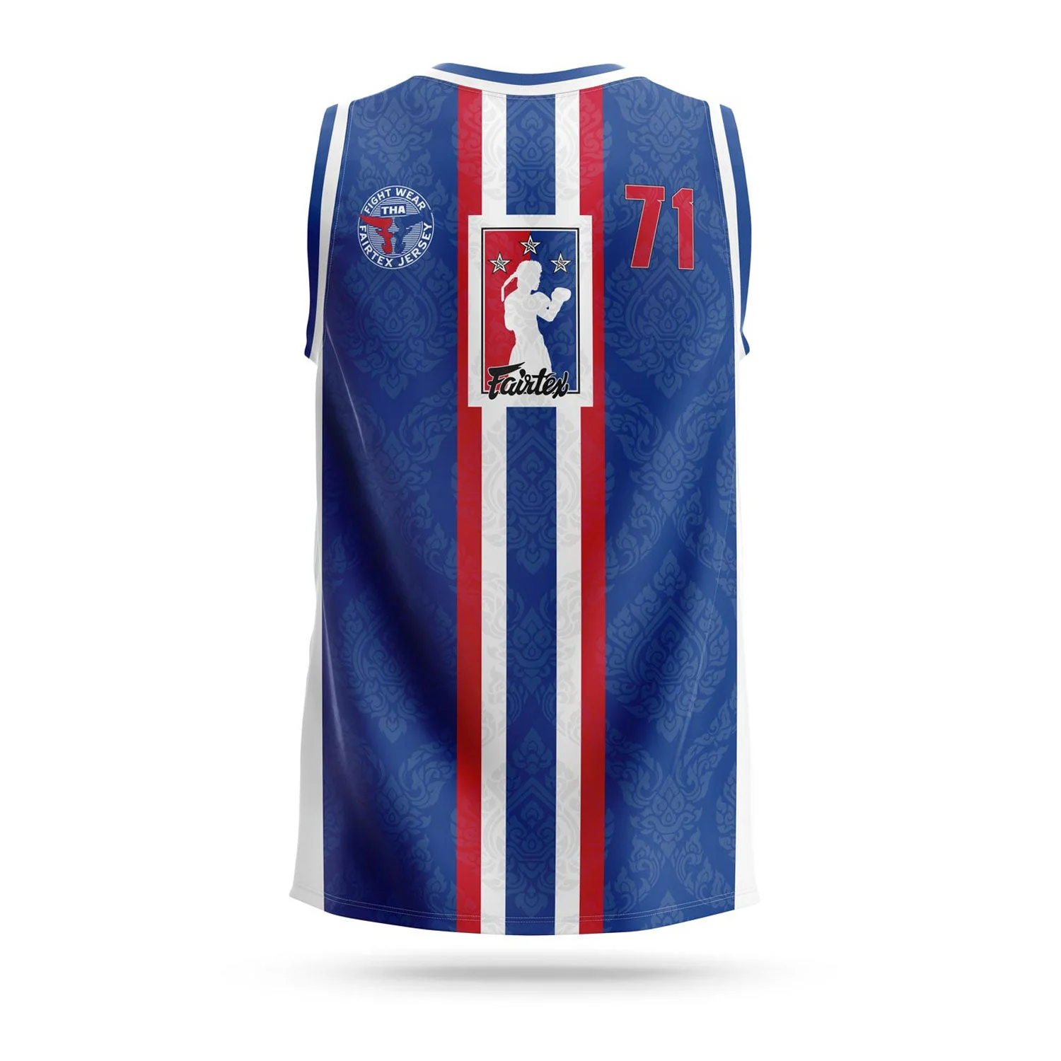 JS19 Fairtex Basketball Jersey Blue - Image 2