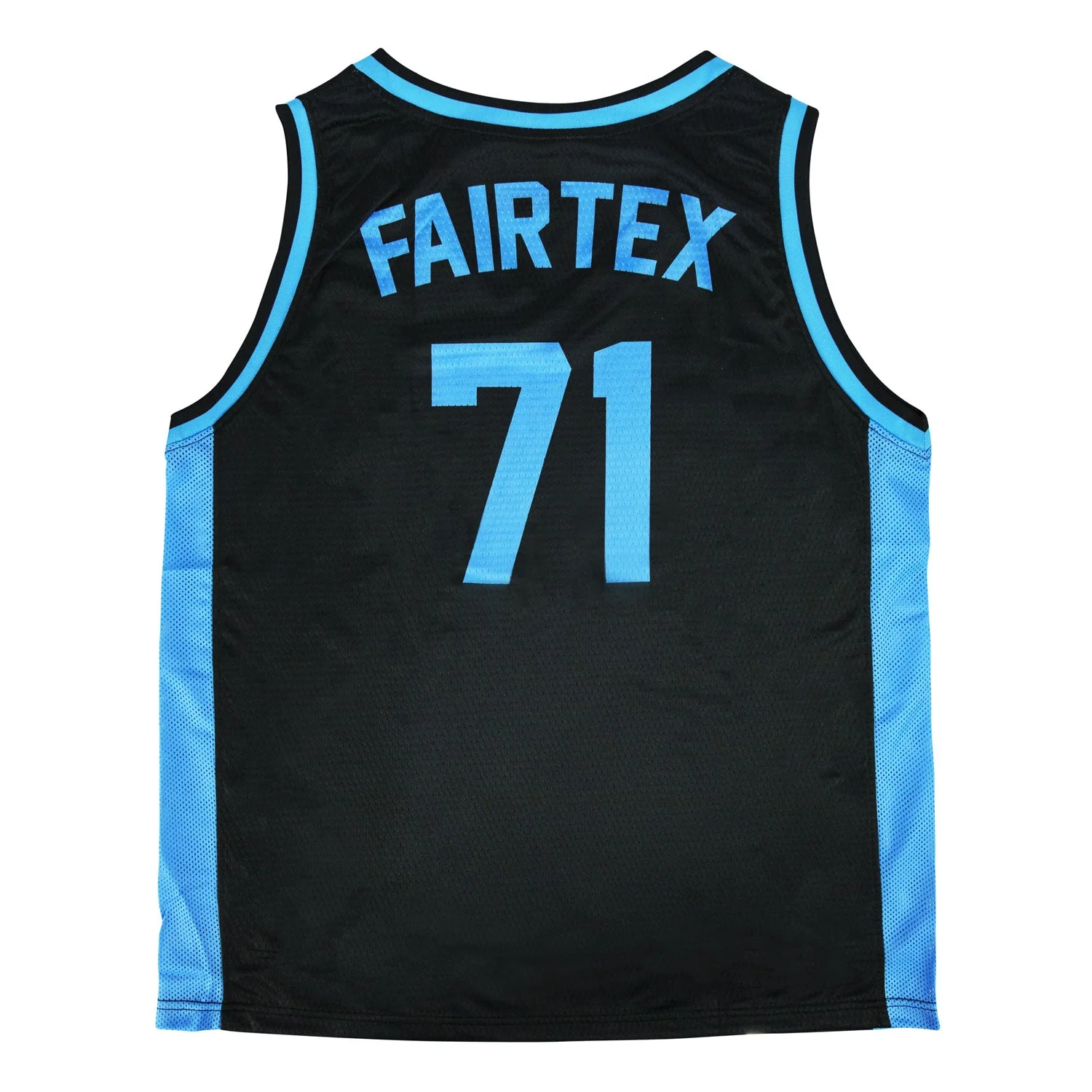 Fairtex JS27 Basketball Jersey - Black-Blue - Image 2