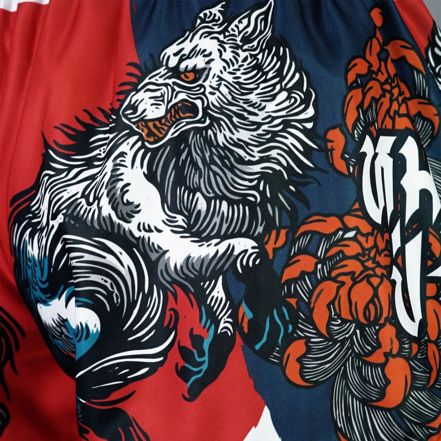 MS684 TUFF Muay Thai Shorts Wolfpack - Image 5