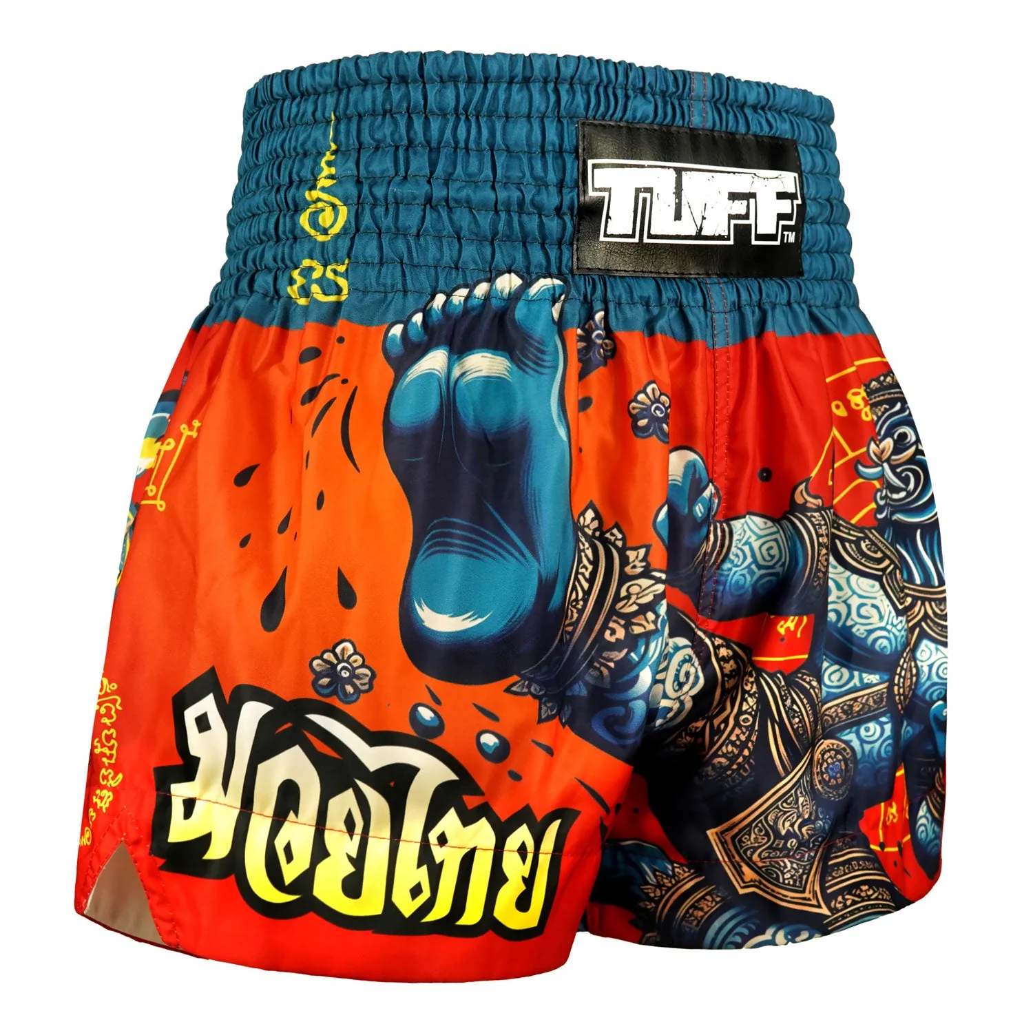 MS687 TUFF Muay Thai Shorts - The Emerald King - Image 4