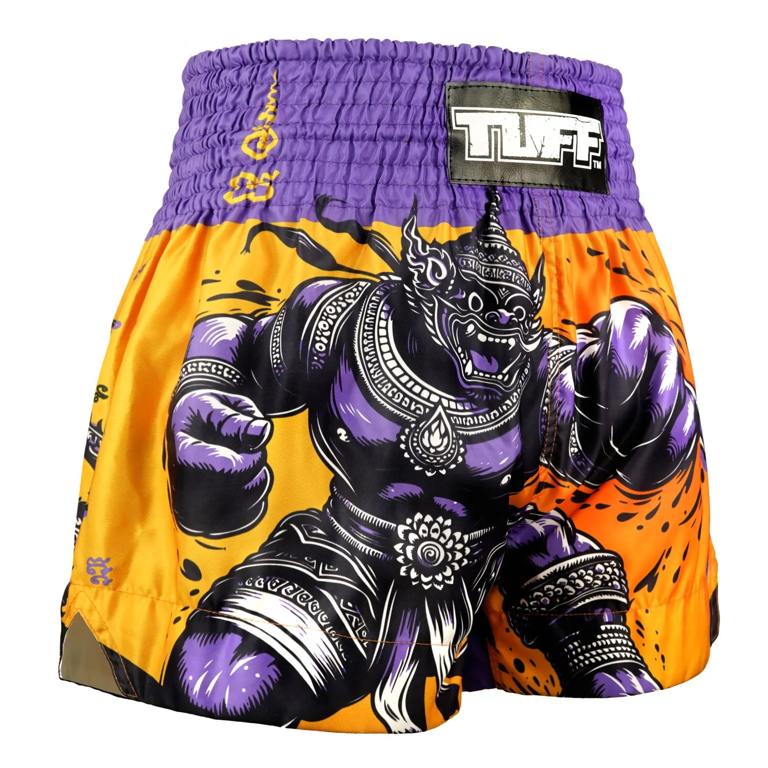 MS688 TUFF Muay Thai Shorts - The Amethyst King - Image 4