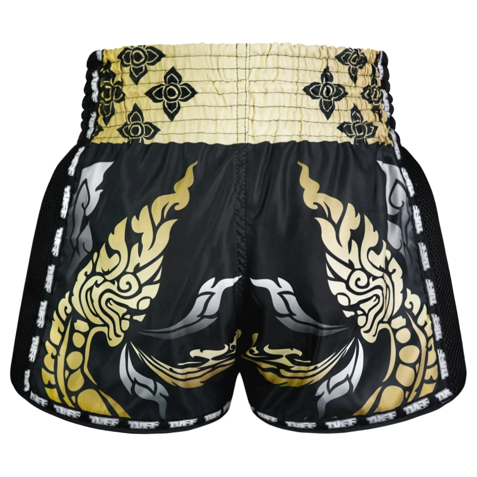 MSC107 TUFF Muaythai Shorts Retro Style The King Of Naga - Image 3