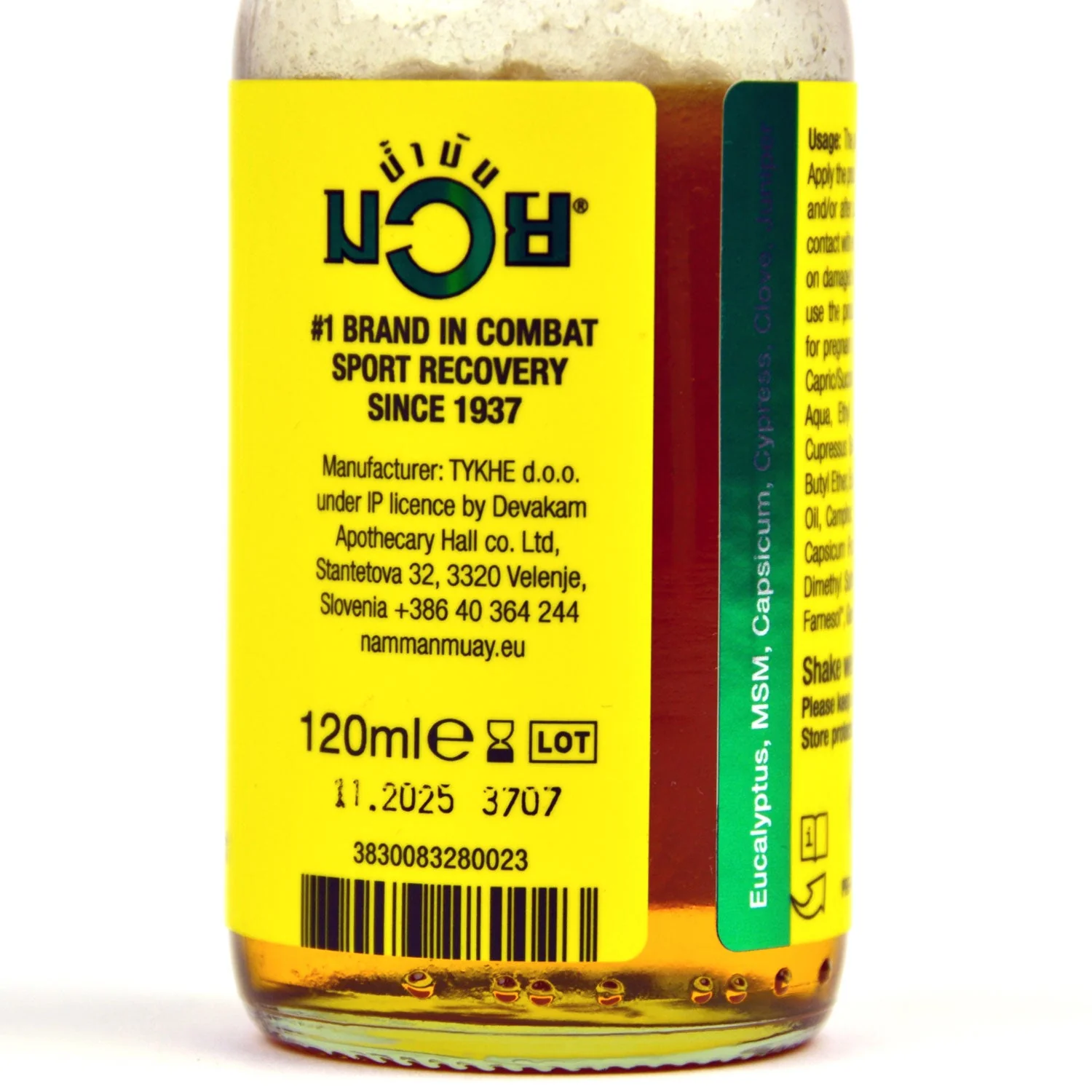 Namman Muay Boxing Liniment 120ml - Image 3