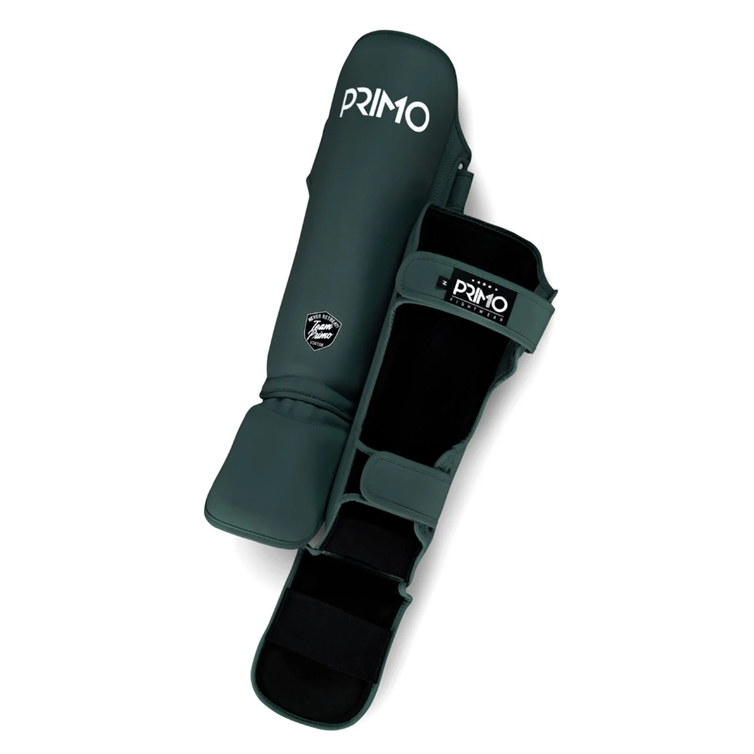 Primo Classic Muay Thai Shinguard - Hunter Green - Image 2